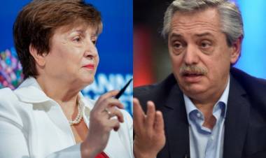 Alberto Fernández habló con la titular del FMI Kristalina Georgieva: 