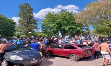 SAUCE Festejo el Campeonato Mundial.