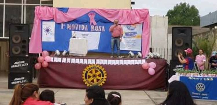 Se llevo a Cabo el Primer Movimiento “Rosa” en Sauce.