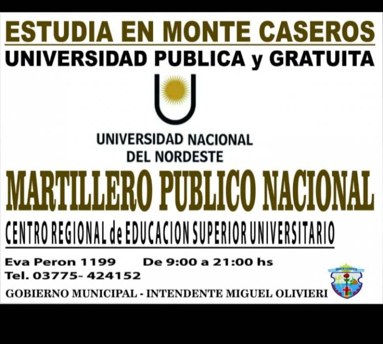 Sauce Contará con Carreras Universitarias.