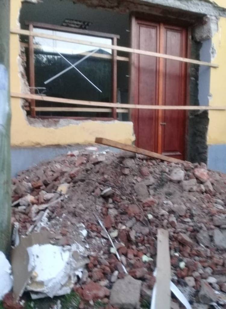 Un Accidente en una Obra Municipal.