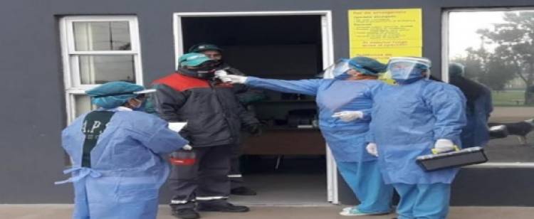 Corrientes: Fuerte control sanitario a camioneros y viajeros en Curuzú Cuatiá